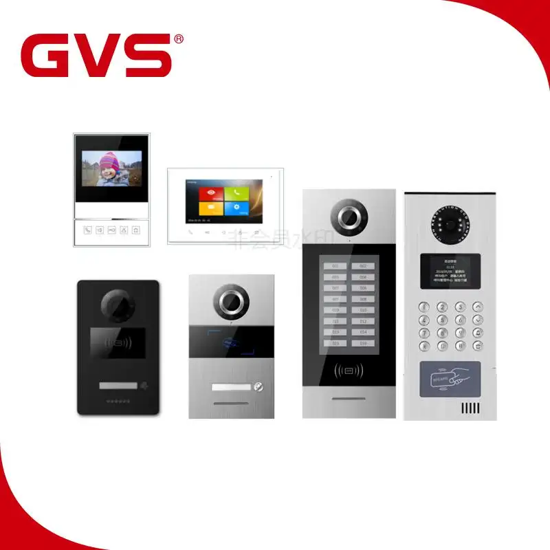 GVS Video Door Phone Support Intercom System Door Enter Doorbell for Smart Home System