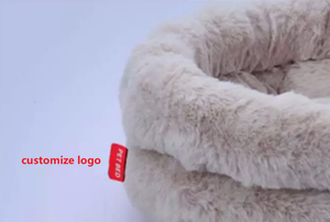 Vente en gros d'usine de coussins en peluche modernes et luxueux <span class=keywords><strong>pour</strong></span> animaux de compagnie lits ronds <span class=keywords><strong>pour</strong></span> chats et chiens fabricant en gros d'emballage en carton meubles <span class=keywords><strong>pour</strong></span> animaux de compagnie - Product Image 5