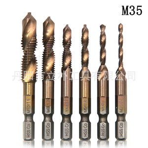 M35 Metric Composite <b>Tap</b> M10x1.5 To M3x0.5 Hss Co For Steel Drilling And Tapping Machines - Product Image 1