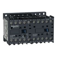 Commande de moteur LC2K0601U7, charge résistive, contacteur réversible, 3 kW, bobine 230V AC, contact 6 A, pôles 690V, NO, série TeSyS K
