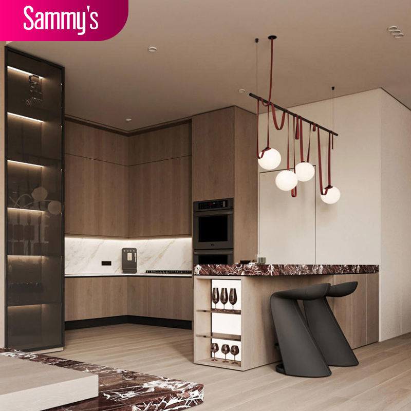 Armoires de cuisine de style suisse