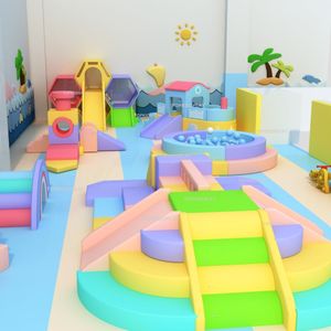 Aire de jeux intérieure interactive douce pour bébé, équipement de salle sensorielle pour enfant, entraînement sensoriel et activités d'<span class=keywords><strong>escalade</strong></span> - Product Image 1