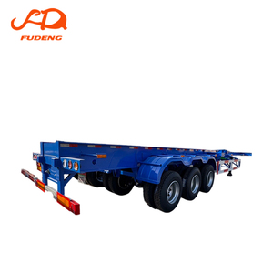 Semi-<span class=keywords><strong>remorque</strong></span> squelette spécialement conçue pour le marché africain, <span class=keywords><strong>remorque</strong></span> porte-conteneurs 20/40 pieds, <span class=keywords><strong>remorque</strong></span> porte-conteneurs 10 pieds - Product Image 1