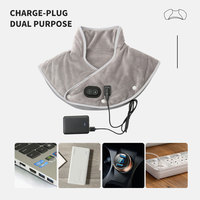 Sweat-shirt chauffant en flanelle tricoté, type cape à capuche, électrique USB, surdimensionné, pour hommes et femmes, pour la maison et l'extérieur