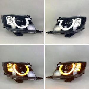 Nuevas luces de coche para Hilux <span class=keywords><strong>Vigo</strong></span> faro 2012-2014 faros LED luces de circulación diurna 5000K 8000 lúmenes 24V - Product Image 2
