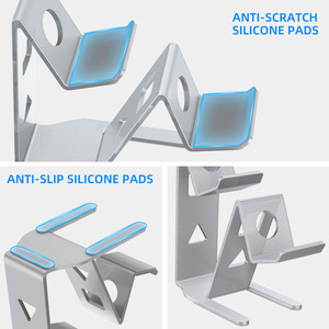 <span class=keywords><strong>New</strong></span> Phổ Chơi Game Giao Diện Điều Khiển Gamepad Máy Tính Để Bàn Lưu Trữ Non-Slip Kim Loại Kép Điều Khiển Đứng - Product Image 2