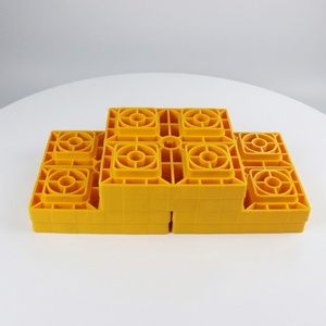 Blocs de nivellement Ambull en ABS, résistants à l'affaissement, patins de calage, butées de <span class=keywords><strong>roue</strong></span> de <span class=keywords><strong>caravane</strong></span>, cales antidérapantes en caoutchouc pour camping-car - Product Image 4