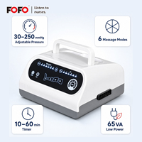 Sistem Pemulihan Kompresi Pneumatik 30-250mmHg 6 Mode Timer 10-60menit Pompa Pemulihan Otot Olahraga Bahan TPU Daya Listrik Plug-In