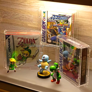 SHP tùy chỉnh chất lượng cao Acrylic trường hợp hiển thị <span class=keywords><strong>James</strong></span> trái phiếu 007 Nintendo trò chơi cậu bé 1998 hộp Hướng dẫn sử dụng trò chơi Hộp mực rõ ràng Acrylic Hộp - Product Image 6