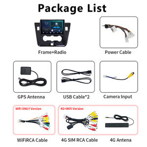 Radio de coche de 9 pulgadas, pantalla Android para DONGFENG Venucia D60 <span class=keywords><strong>Plus</strong></span> 2021 +, reproductor de vídeo Multimedia inalámbrico CarPlay, navegación GPS ESTÉREO - Product Image 3