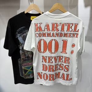 T-shirt GUAPI da <span class=keywords><strong>uomo</strong></span> all'ingrosso a basso prezzo, di alta qualità, con stampa a caldo, stile vintage, firmate - Product Image 3