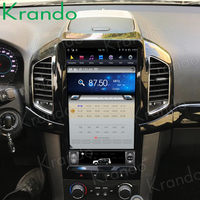 Krando 13.6 "Multimédia de voiture de style Tesla pour Chevrolet Captiva 2013 -2017 Unité principale Android sans fil Apple Carplay + Android Auto