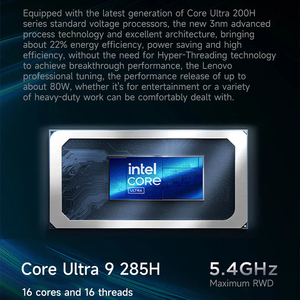 โน้ตบุ๊กส่วนตัวและมืออาชีพรุ่นใหม่ปี 2025 XiaoXin Pro 16GT Inter UItra5-225H/UItra9-285H หน่วยความจำ 32GB ความจุ 1TB หน้าจอ OLED ขนาด 16 นิ้ว ความละเอียด 2.8K - Product Image 2