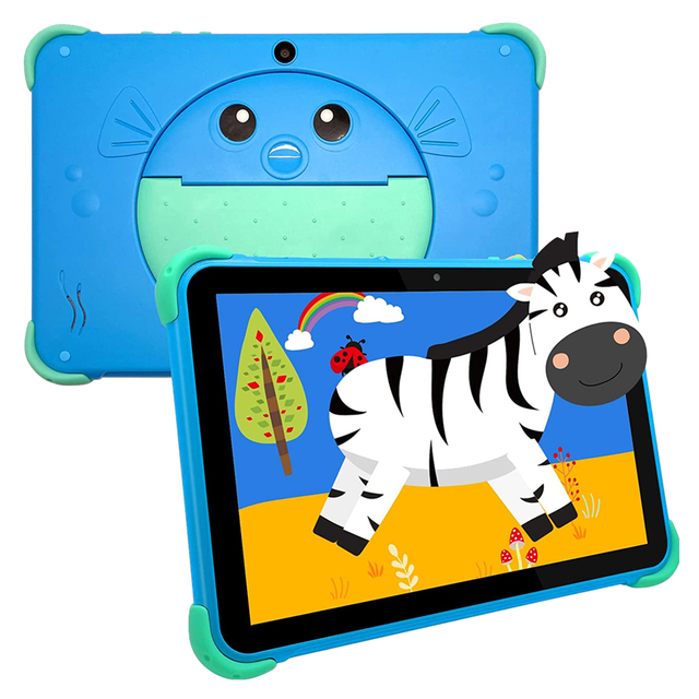 10.1 Inch Kids Android Tablet for 4GB+64GB Toddler Tablet Parent Control IWWA Children Education