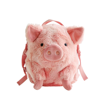 Sac en peluche personnalisé en forme de cochon réaliste, sac à main en peluche personnalisé, sac à main en peluche personnalisé, sac à monnaie en coton, sac à dos, fabricant OEM ODM