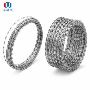 Contractor Grade Double Helix <strong>Razor</strong> <strong>Wire</strong> 30-110cm Coil Diameter For Commercial Complex Perimeter - Product Image 5