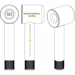 High-quality Foldable High Speed HD08/HS05/HD16/HT01 Hair Dryer Curling <b>Rods</b> Straightening Clips for Hotel Use-Low Price - Product Image 6