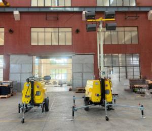 4x1000W Hướng dẫn sử dụng tháp ánh sáng quanchai Máy phát điện diesel khai thác xây dựng sân vận động thể thao tháp ánh sáng - Product Image 4