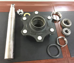 Essieu de <span class=keywords><strong>remorque</strong></span> <span class=keywords><strong>agricole</strong></span> carré droit neuf de qualité supérieure à 6 goujons, 50x50 mm, haute performance, 3000 kg, pièces de <span class=keywords><strong>remorque</strong></span> ISO/TS16949 - Product Image 1