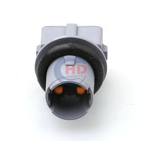 Connecteur de support de lampe automobile 2 broches Haidie pour phare, feu arrière, clignotant, faisceau de câbles, prise HDL-204