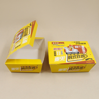Boîtes alimentaires à emporter biodégradables frites frites poulet frites pépites Carton papier emballage alimentaire boîte à hamburgers