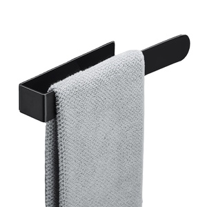 Porte-serviettes en acier inoxydable 304 sans perçage avec bande adhésive - Product Image 3