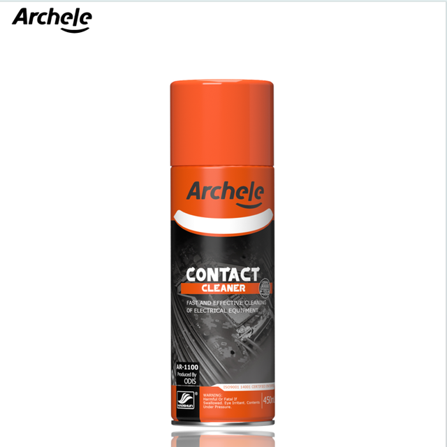 Archele 450ml Fast and Effective Contact Cleaner for Car Care 12pcs/ctn Chemical Cleaning of Electrical Equipment