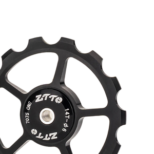 适用于MTB公路自行车7/8/9/10速度后拨链器的ZTTO 14t导向滑轮，带密封轴承自行车零件 - Product Image 3