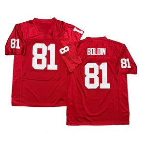 Maillot de rugby vintage pour homme, style cousu, 81 Anquan Boldin, 40 Pat <span class=keywords><strong>Tillman</strong></span>, tailles S-3XL, livraison rapide - Product Image 5