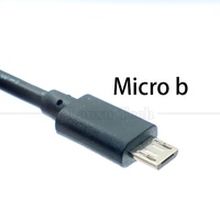 Câble Micro USB Pigtail à fils nus en cuivre pur PVC 5V 5A 20AWG 22AWG 24AWG 26AWG 28AWG pour Raspberry Pi