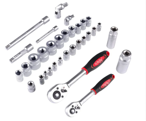 Ensemble d'outils ménagers de 65 pièces pour la réparation automobile, boîte à clés - Product Image 4
