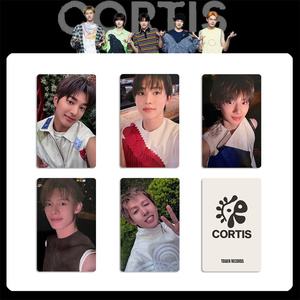 JUHOON KEONHO MARTIN Fans Collection Brillant Photocard Fans Cadeau Kpop CORTIS 5 Pcs/set HMV WVS Stage Card Impression HD - Product Image 5