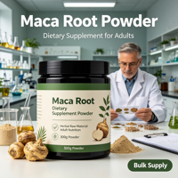 Poudre de racine de maca |   Complément alimentaire à base de plantes en vrac, fabricant GMP