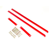 Se adapta a 79-04 -Mustang Kit de conector de subchasis de brazos de control tubular superior inferior trasero
