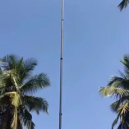 50 to 70 Feet Rigid Carbon Fiber Extension Pole for Agriculture and Harvesting/Carbon Fiber Telescopic Pole for Agriculture