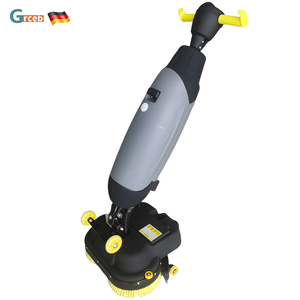 GS03 Mini mocio 360 gradi rotante elettrico Walk-Behind piano asciugatrice CE certificata per uso ufficio - Product Image 4