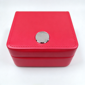 Estuche de Cuero Económico para un Solo Reloj, Juego Completo de Caja de Empaque para Reloj con Bolsa de Regalo, Tarjeta y Certificado, Caja con Logotipo Personalizado - Product Image 3