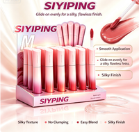 Huile à lèvres liquide magique en gros, 6 couleurs changeantes, contenant, rouge à lèvres végétalien, gloss hydratant, maquillage brillant pour les lèvres, vente en gros
