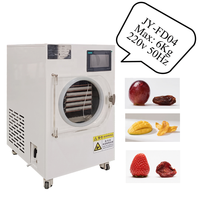 Lyophilisateur à vide JY-FD04 pour la maison/le laboratoire, pour la conservation des aliments, machine de lyophilisation pour les fraises, les mangues, équipement PLC