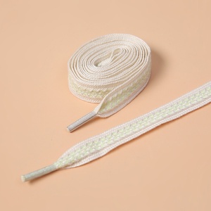 Nhiều màu sắc thể thao bện dây giày với lúa mì Spike thiết kế mới đầy màu sắc phong cách phẳng cho Trắng Đen màu be Giày-Made Polyester - Product Image 4