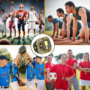 Tùy chỉnh đội vô địch Trophy <span class=keywords><strong>Ring</strong></span> cho bóng chày theo dõi lĩnh vực giải thưởng bóng rổ cho Giải thưởng cạnh tranh thể thao - Product Image 3