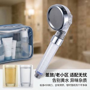 Pommeau de douche à triple filtration, purification de l'eau en 3 étapes avec coton PP et technologie UV pour la protection des peaux sensibles - Product Image 2