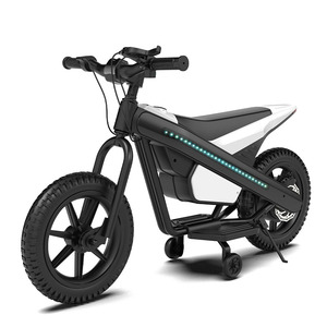 <span class=keywords><strong>Moto</strong></span> électrique pour enfants avec roues d'apprentissage, cadre lumineux LED, vélo électrique rechargeable pour garçons et filles de 6 ans et plus - Product Image 5