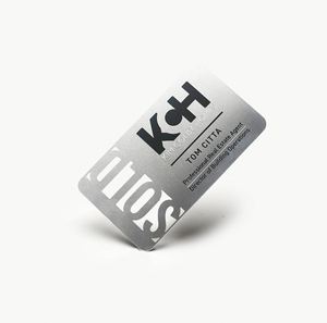 Tarjetas VIP de Metal Grabadas con Láser, de Acero Inoxidable, Únicas, a Precio Económico, Tarjetas de Crédito de Metal en Blanco, Tarjetas de Visita de Metal Mate de 0.8 - Product Image 5
