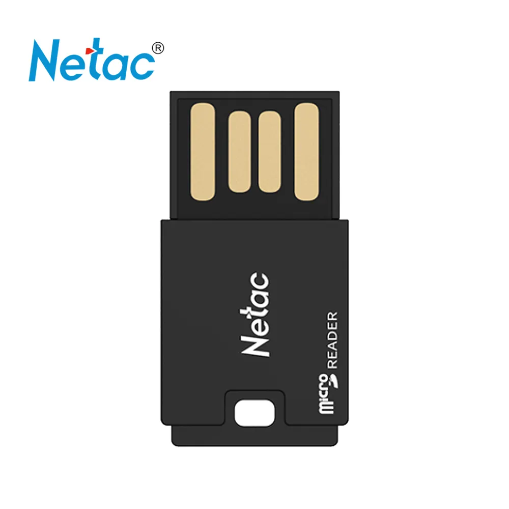 Original Netac mini car card reader micro sd/tf embedded mobile phone memory card reader