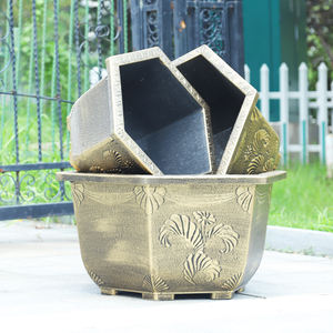 <span class=keywords><strong>Pot</strong></span> à Arbre en Plastique de Grande Taille Design Traditionnel Chinois Hexagonal Jardinière Extra Large <span class=keywords><strong>pour</strong></span> Arbre <span class=keywords><strong>Olivier</strong></span> - Product Image 2