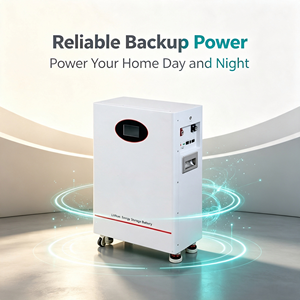 Batterie de stockage d'énergie domestique verticale 15 kWh, écologique, LiFePO4 (phosphate de <span class=keywords><strong>fer</strong></span> et de lithium) pour système solaire hors réseau - Product Image 1