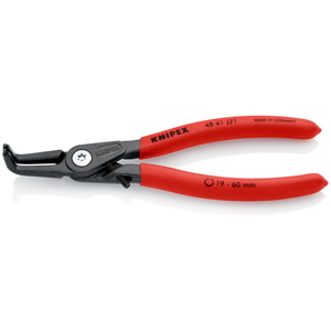 คีมหนีบวงแหวน KNIPEX 48 41 J21 สำหรับวงแหวนภายในแบบมีรู เคลือบเรซิน - Product Image 1