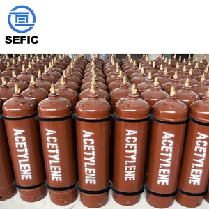 <span class=keywords><strong>Bouteille</strong></span> d'acétylène/cylindres de gaz acétylène de 40 L, norme ISO3807 ISO4706 - Product Image 5