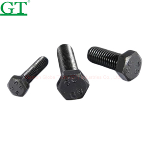 Excavadora 12,9 Hex 40cr Material Duro Pernos de zapata de pista de alta calidad/Perno de almohadilla de pista de excavadora M20 * 57mm Perno y tuerca para rodillo - Product Image 6